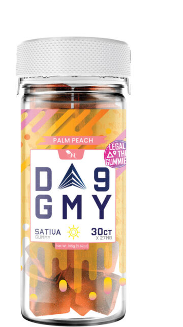 DELTA 9 GUMMIES - 30CT Palm Peach 810mg (15mg ea.) – SATIVA