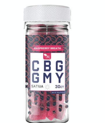 CBG GUMMIES- FOR ENERGY - 30CT Raspberry Breath 1500mg (50mg ea.) – SATIVA