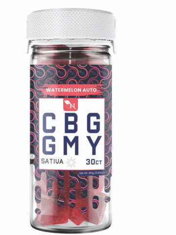 CBG GUMMIES - FOR ENERGY - 30CT Watermelon Auto 1500mg (50mg ea.) – SATIVA