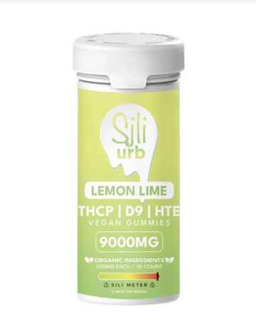 Sili x Urb THCP D9 HTE Gummies 9000MG – Lemon Lime