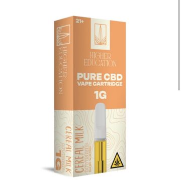 HIGHER EDUCATION - PURE CBD CARTRIDGE - 1G