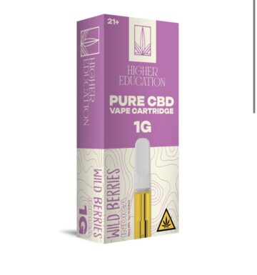 HIGHER EDUCATION - PURE CBD CARTRIDGE - 1G