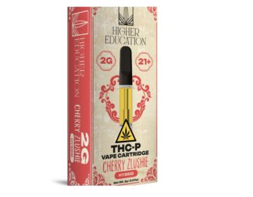 Higher Education 2g THCP Cartridge Cherry Zlushie (Hybrid)