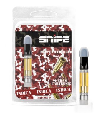 Snipe THCP Explosive Blend Cartridge 1G Falcon 9