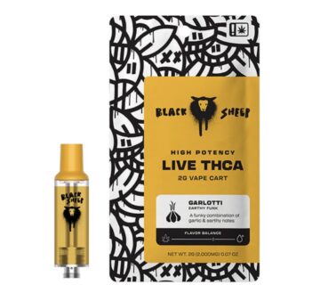 Black Sheep Live THCA Blend Garlotti -Cartridge | 2g Indica