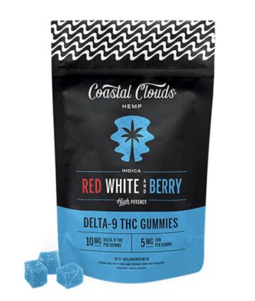 Coastal Clouds High Potency D9 Gummies | 20ct