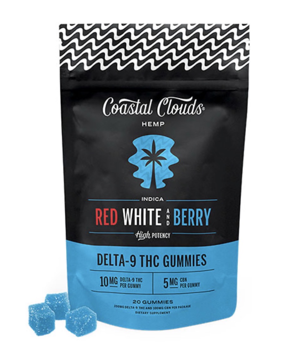 Coastal Clouds High Potency D9 Gummies | 20ct