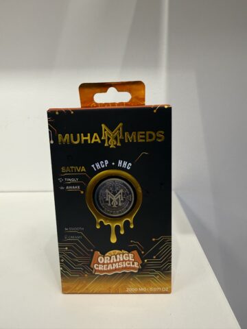 Muha Meds sativa THCP + HHC orange Creamsicle Cartridge