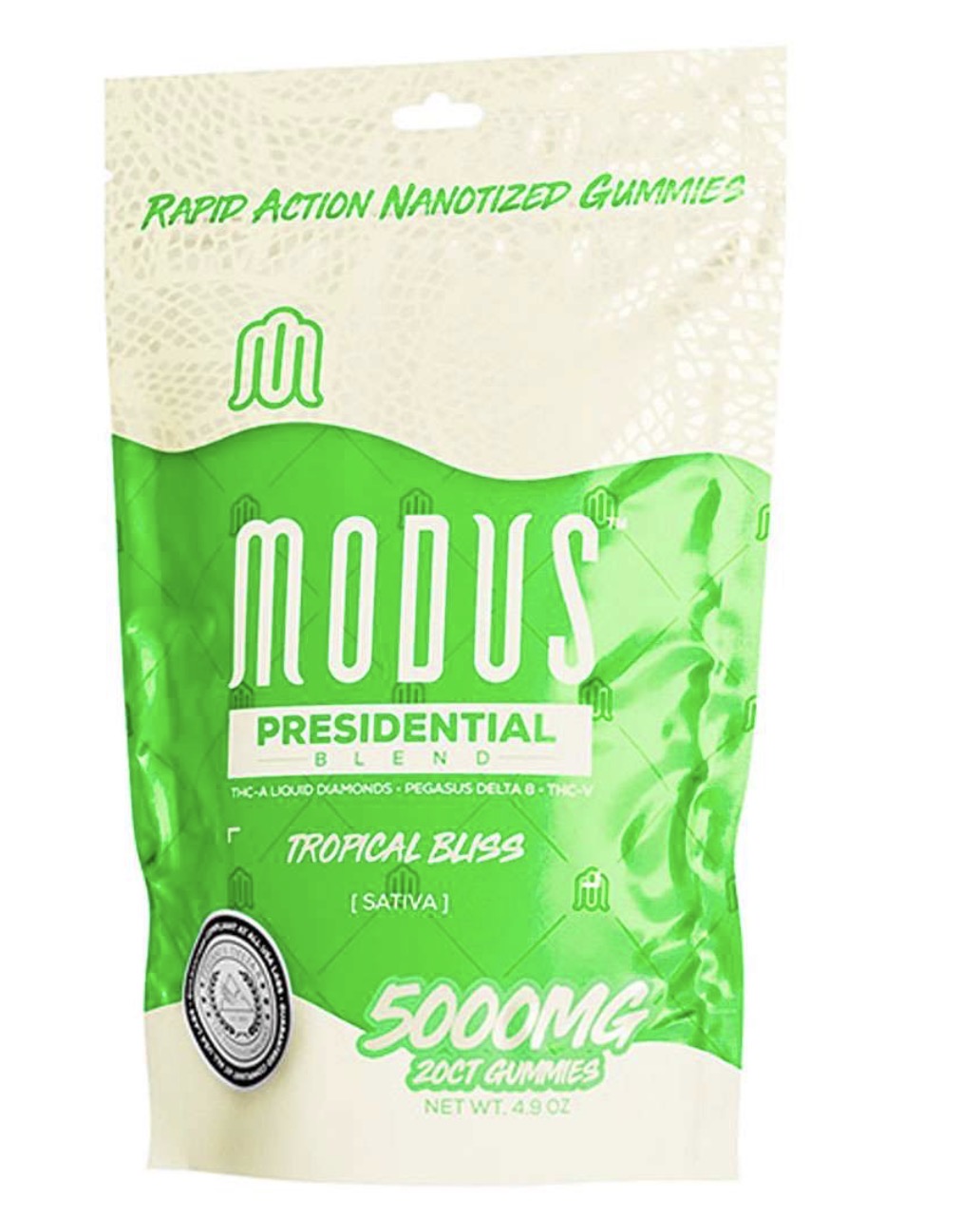 Modus Presidential Blend Gummies 5000mg 20ct