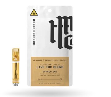 Live THC Vape Cartridge: Georgia Pie (Hybrid) 1g